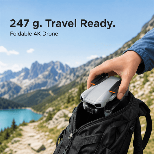 foldable 4K travel drone