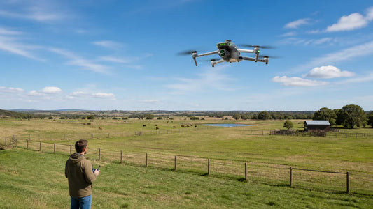 best drone for ranch farm large backyard use