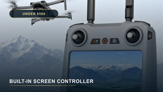 best drone with screen controller under