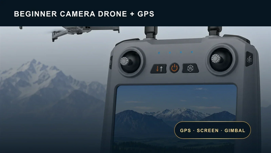 beginner drone with camera and gps