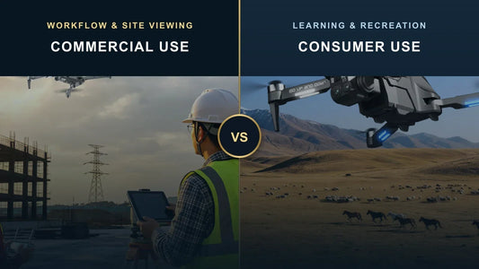 commercial drone vs consumer drone