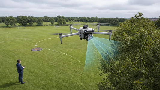 Drone with Obstacle Avoidance vs GPS