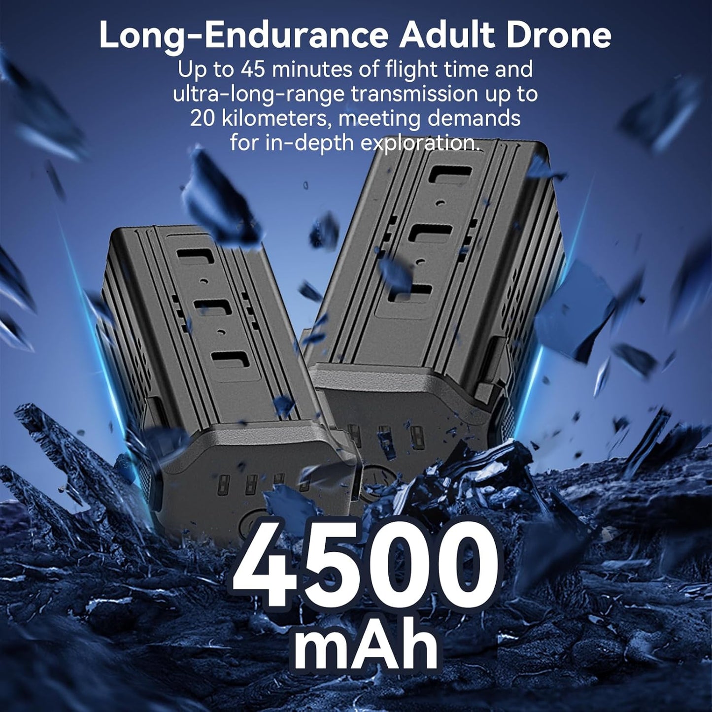 drone long flight battery