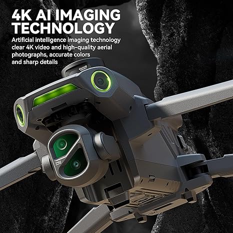 4K Dual Camera with 3-Axis Stabilization