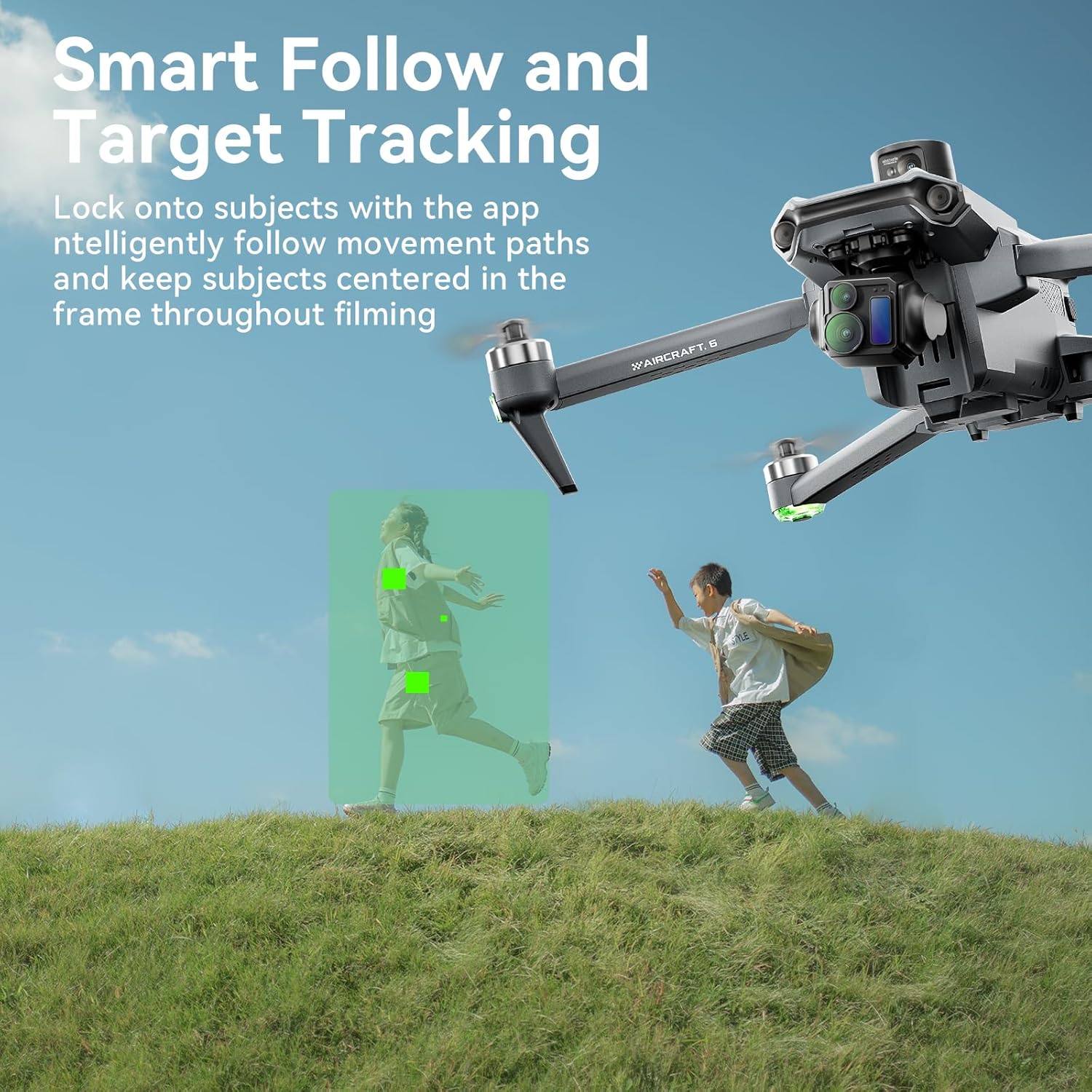smart follow drone tracking mode