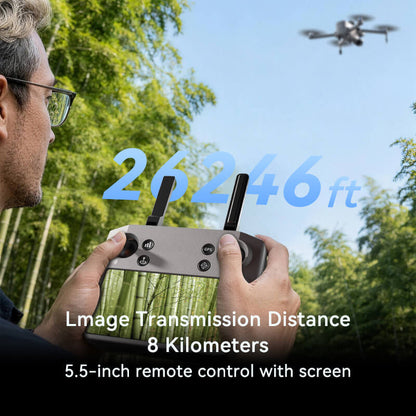 5.5 inch remote control with screen drone