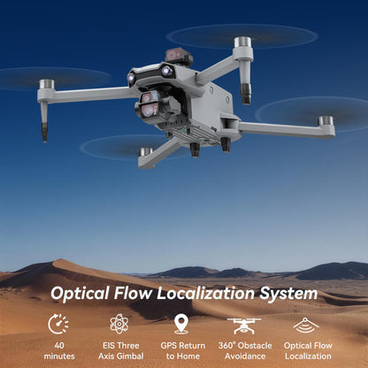 Optical Flow Localization System drone