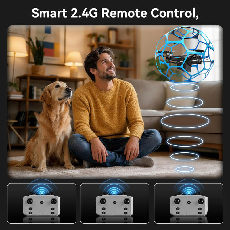 2.4G remote controller for drone soccer