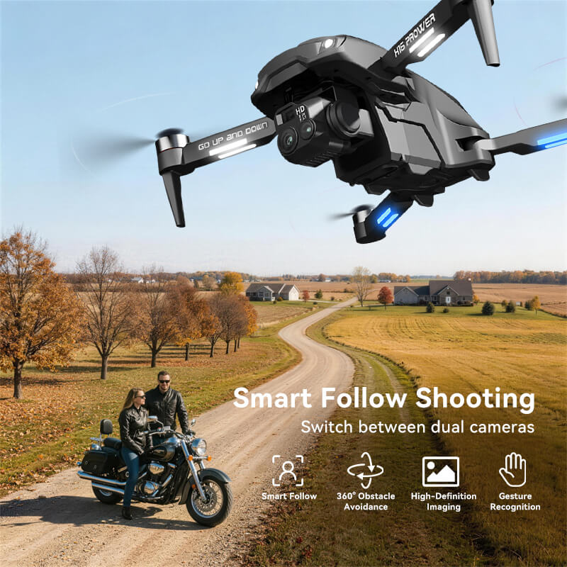 Smart follow drone