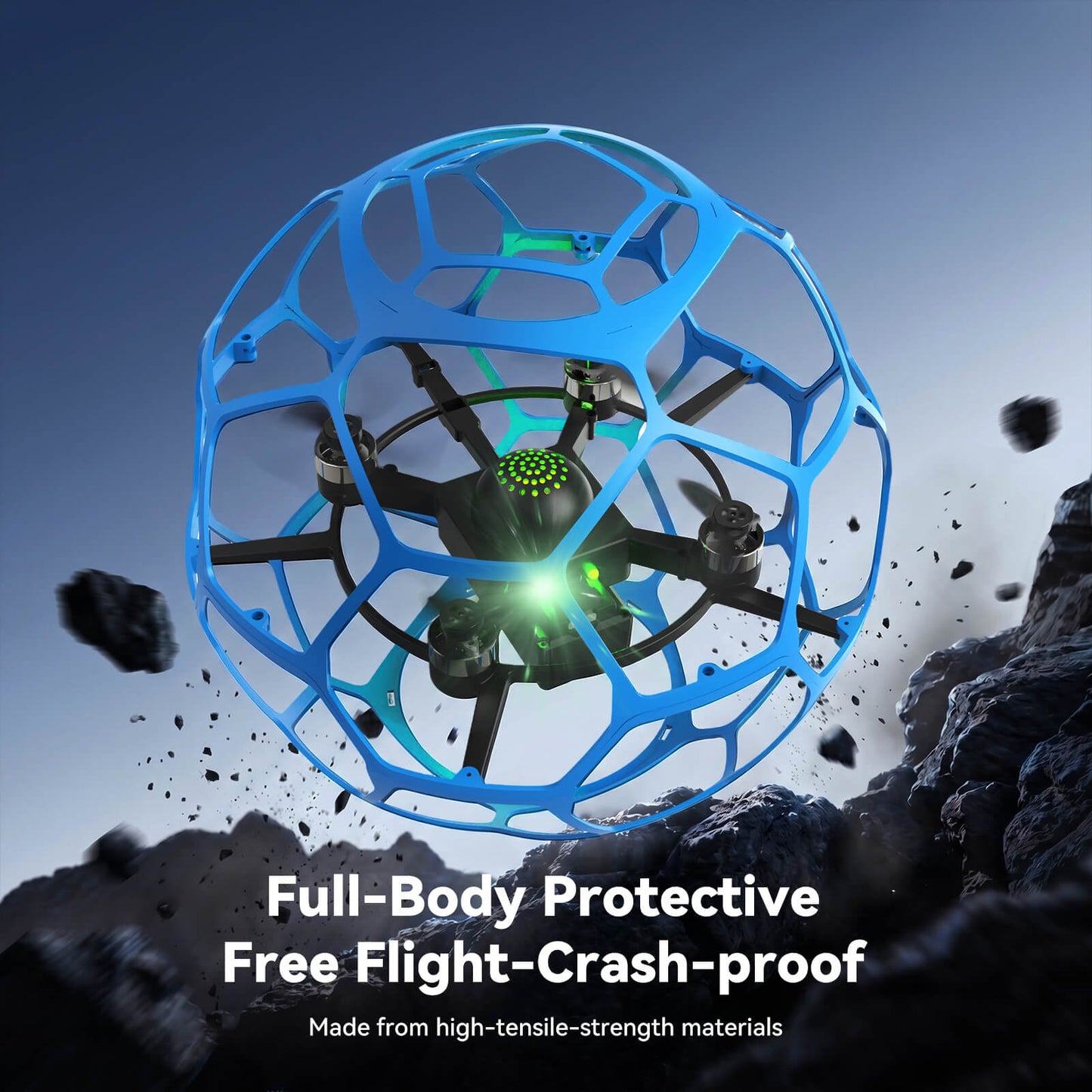 Protected FPV drone guard frame