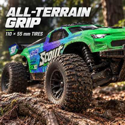 TODAMU 1/10 4WD Brushless RC Monster Truck