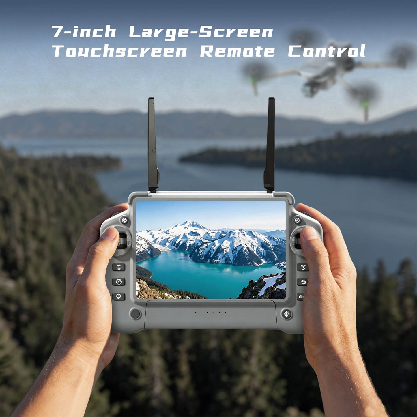 touch screen drone controller