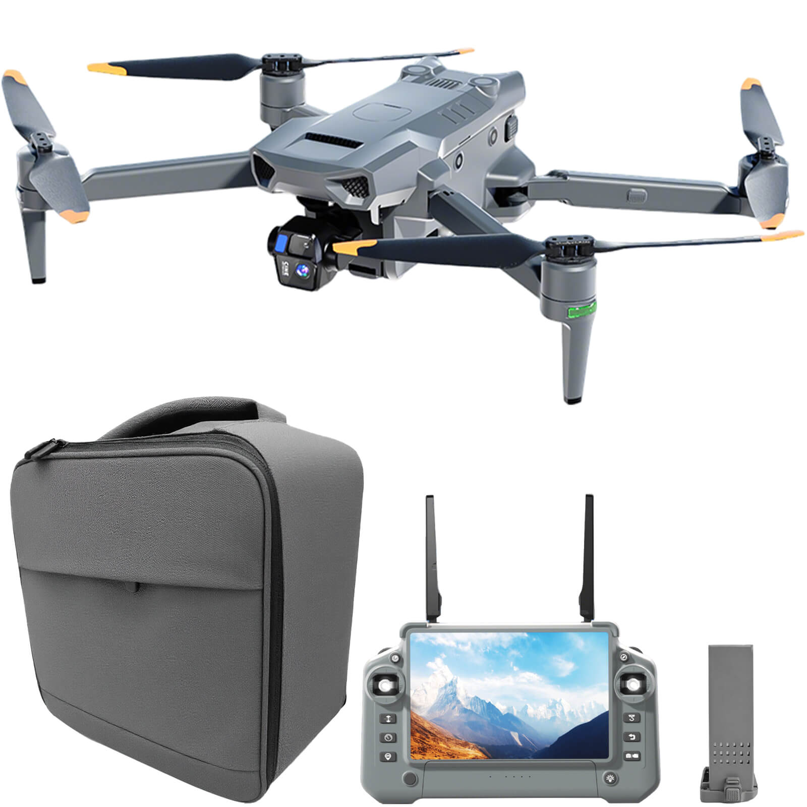 4K long range drone with 3 axis gimbal