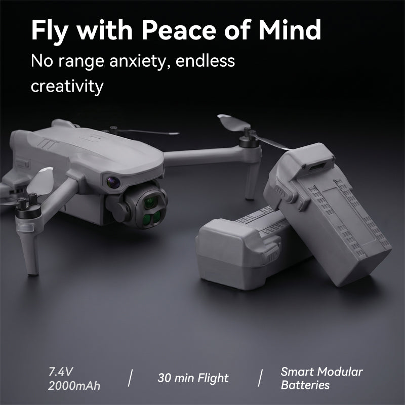long flight time drone battery 35 minutes flying