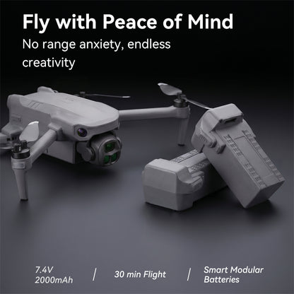 long flight time drone battery 35 minutes flying