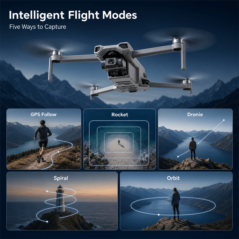 Windforce Mini intelligent flight modes